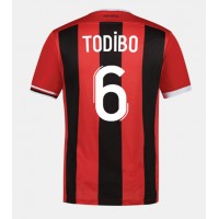 Dres OGC Nice Jean-Clair Todibo #6 Domaci 2023-24 Kratak Rukav